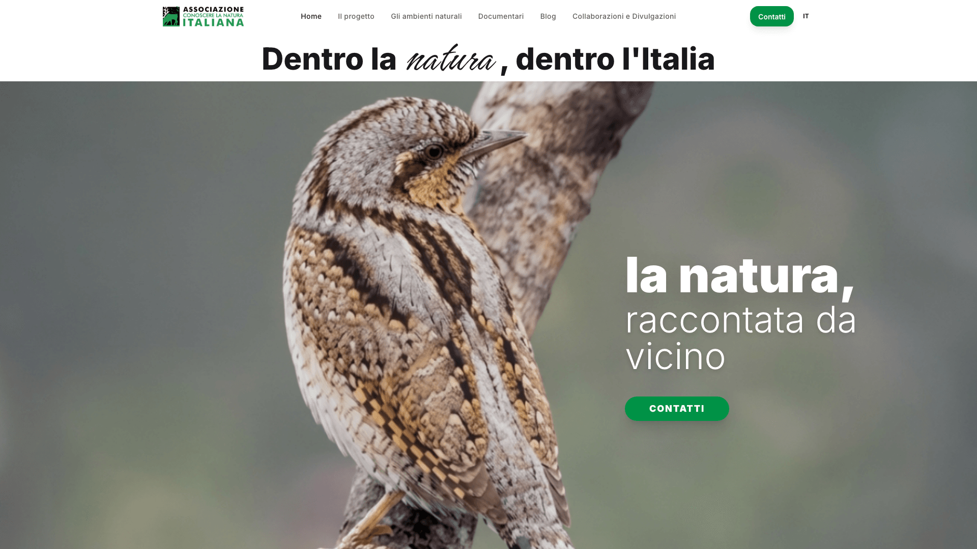 Conoscere la Natura — Portale documentari sulla biodiversità italiana