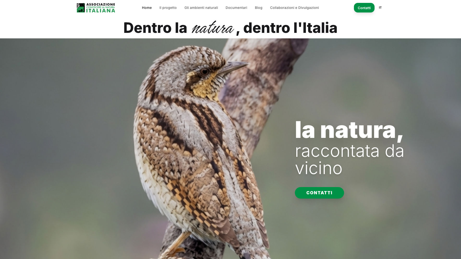 Conoscere la Natura — Portale documentari sulla biodiversità italiana