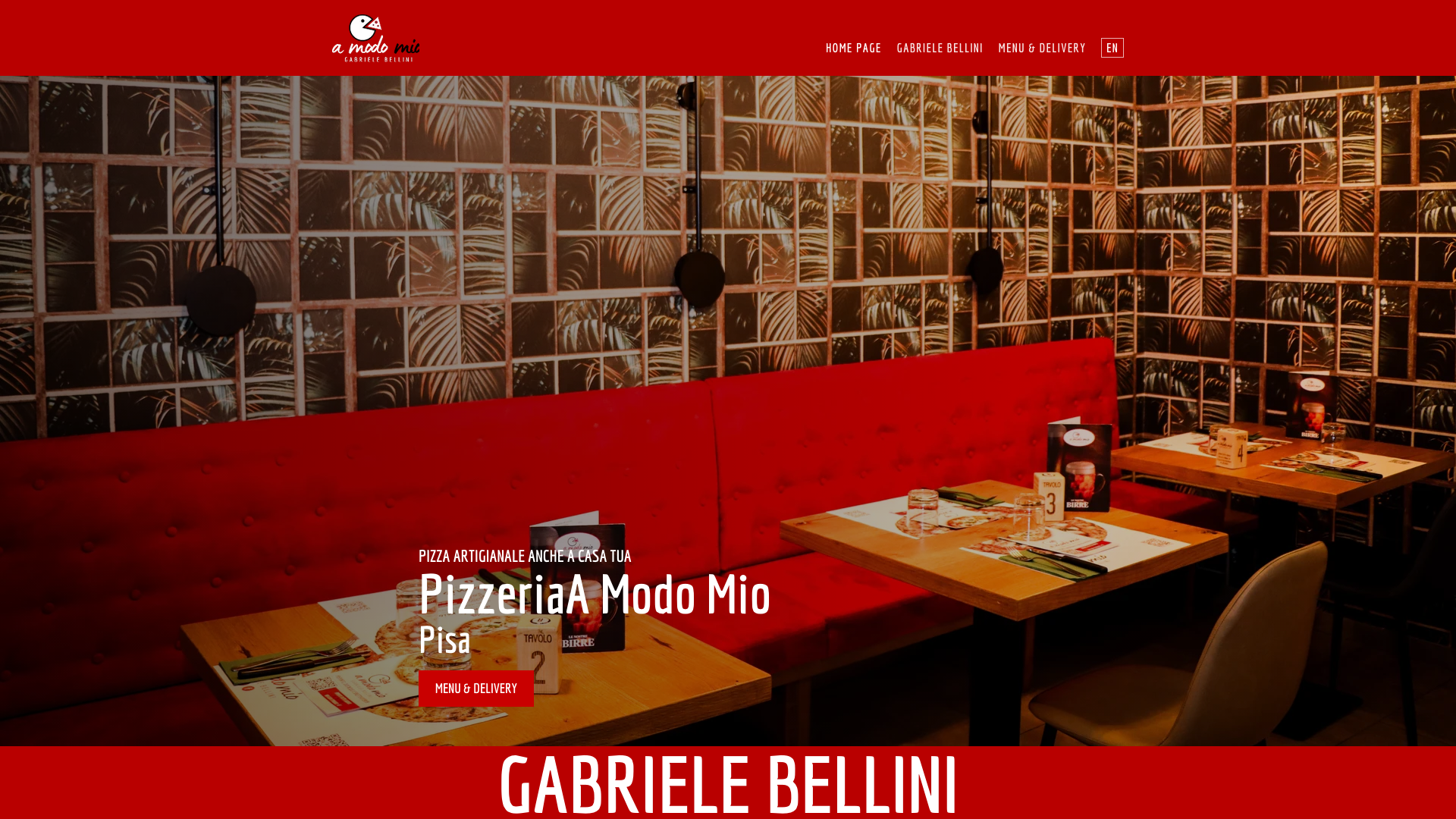 Pizzeria a Modo Mio — Sito e prenotazioni online per pizzeria a Pisa